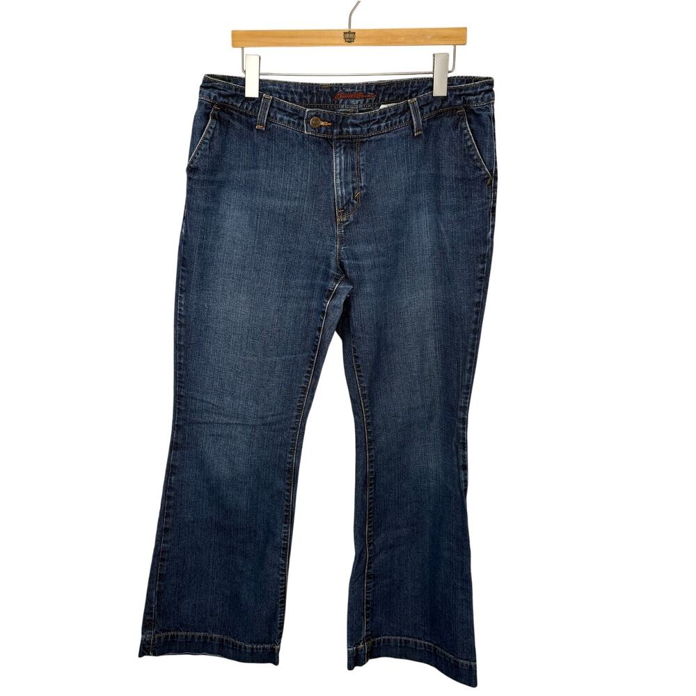 Eddie Bauer Wide Leg Jeans - Women's Size 14
